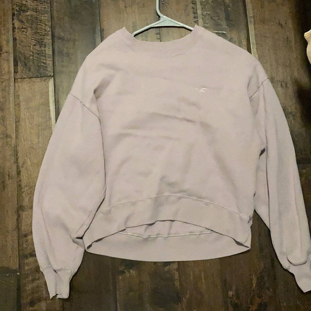 Purple Holister Crewneck